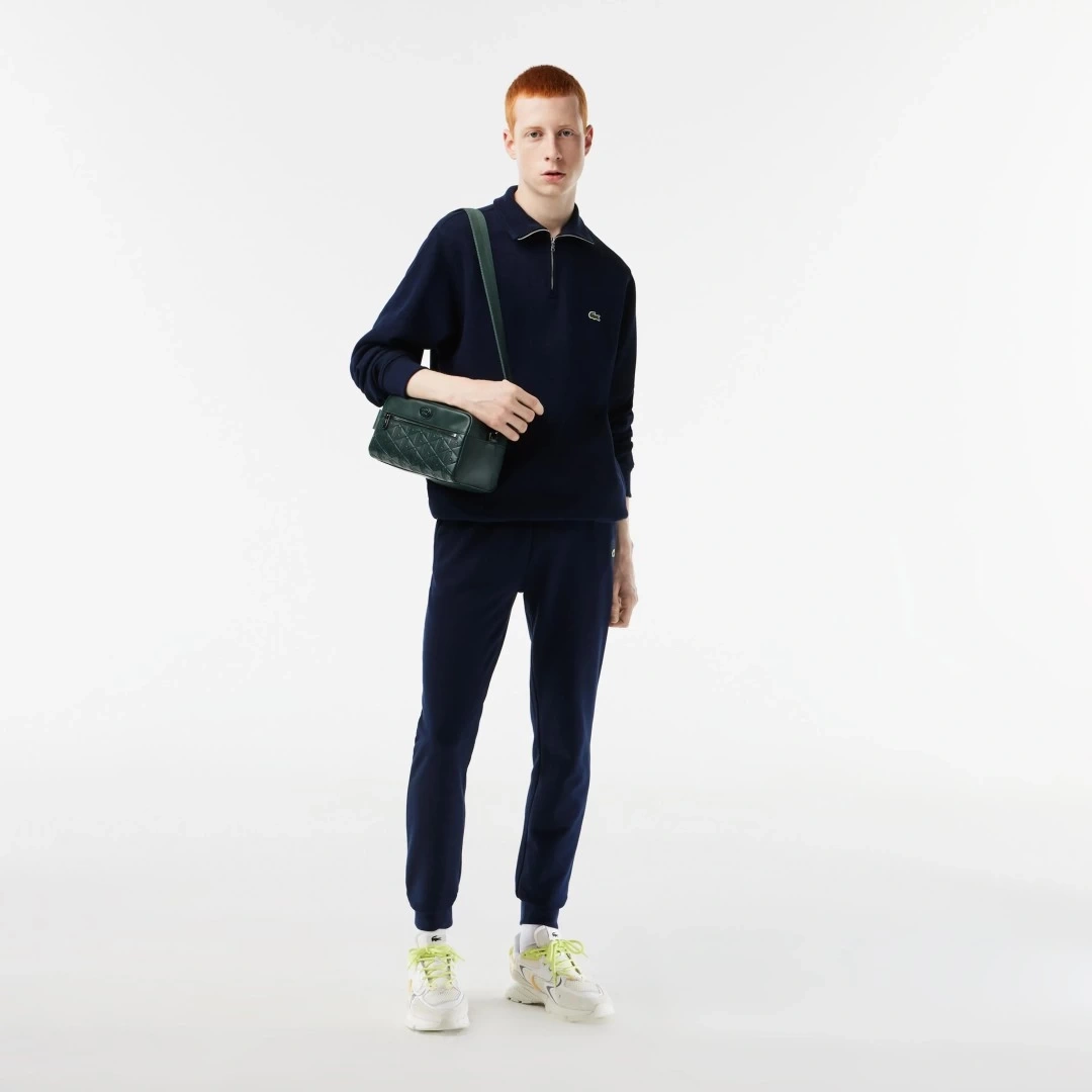 Classic Fit Yarım Fermuarlı Sweatshirt Lacivert