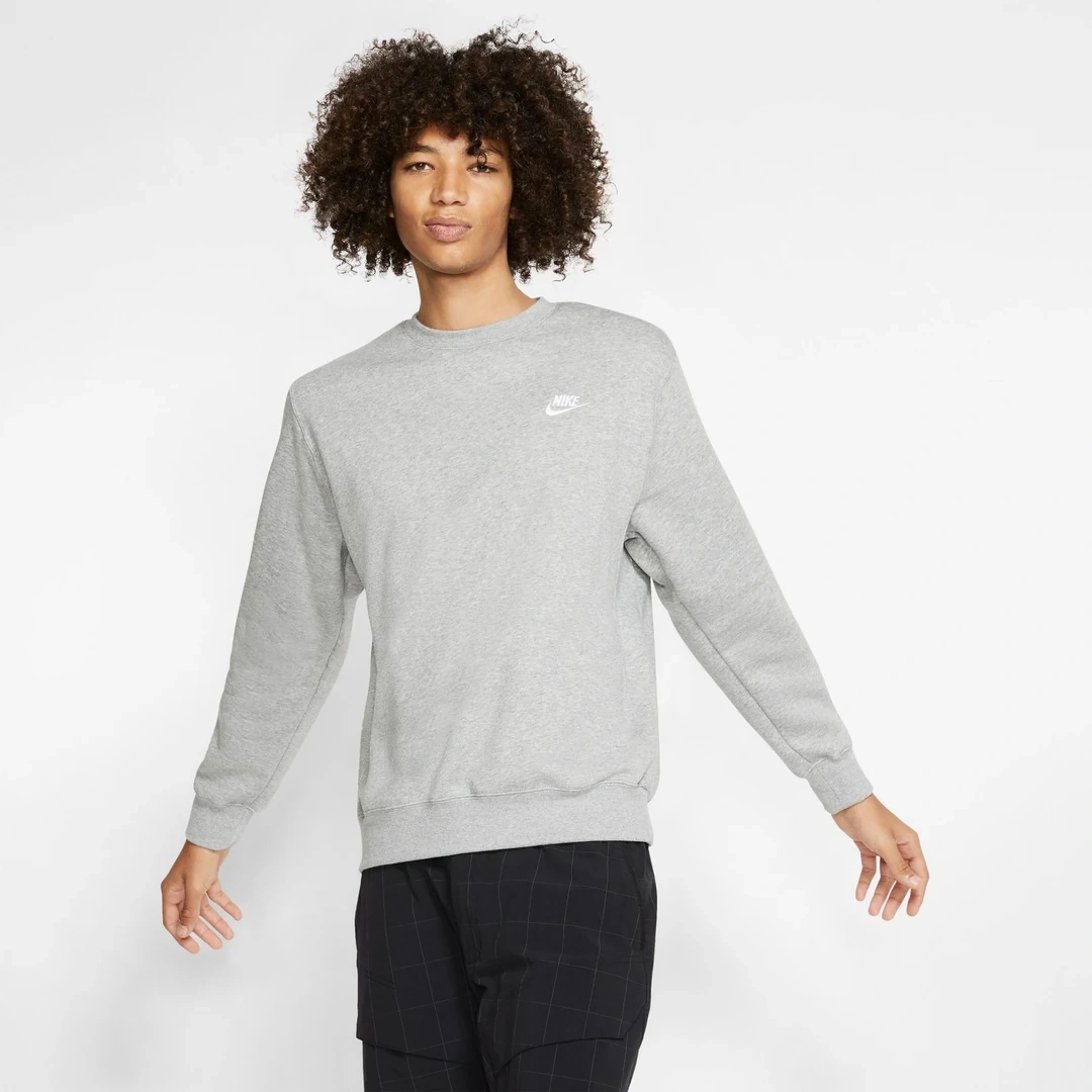 Club French Terry Sweatshirt Gri