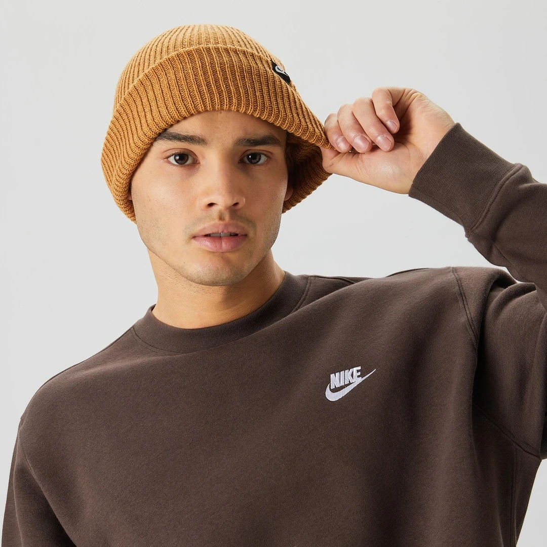 Club French Terry Sweatshirt Kahverengi