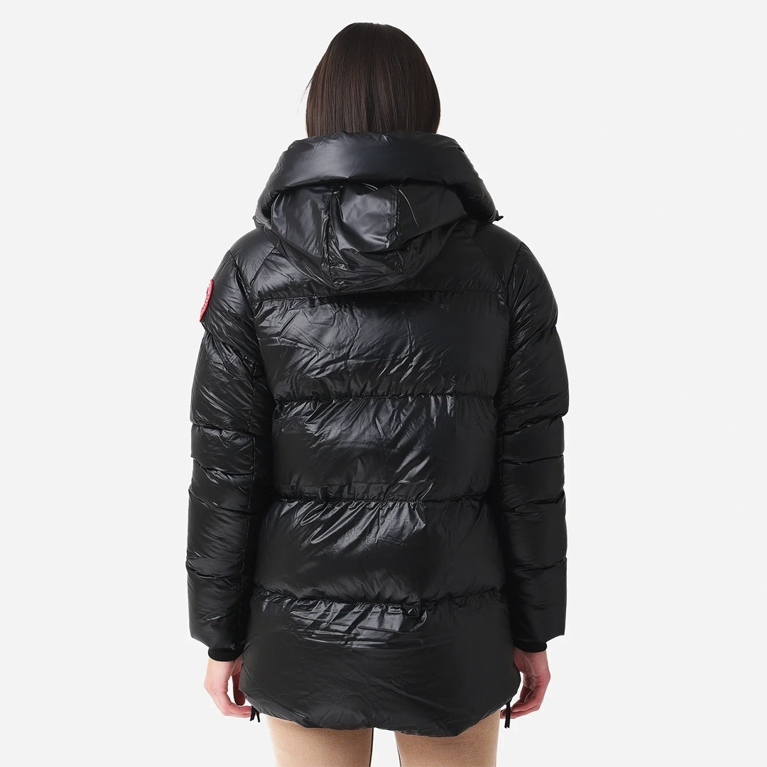 Crofton Puffer Siyah Kadın Mont