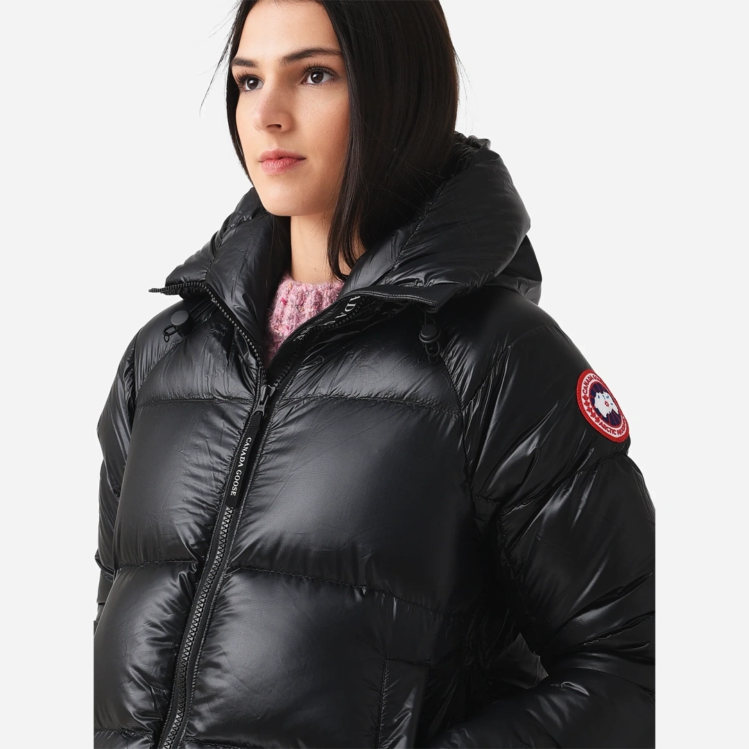 Crofton Puffer Siyah Kadın Mont