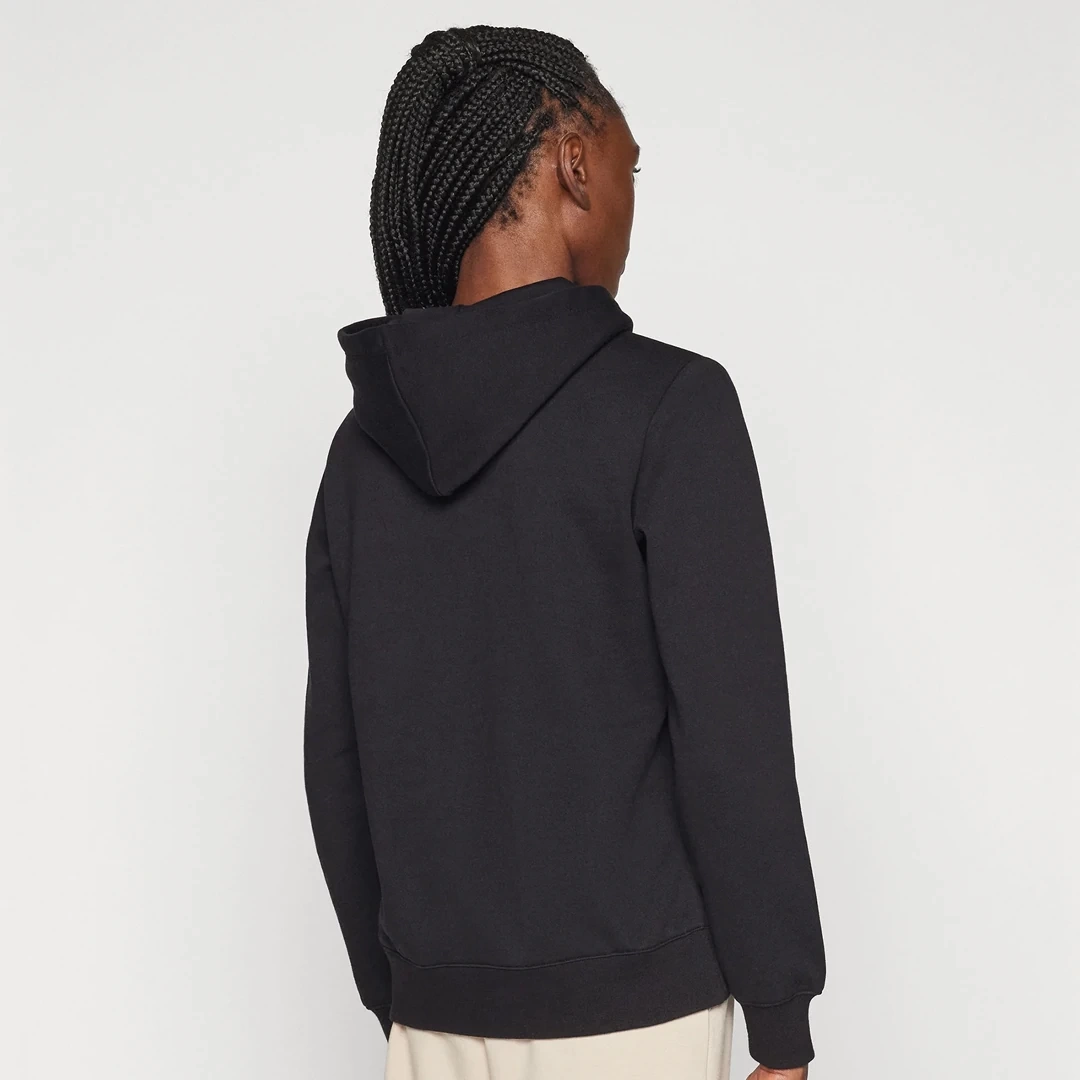 Eco Organic Cotton Kadın Hoodie Siyah