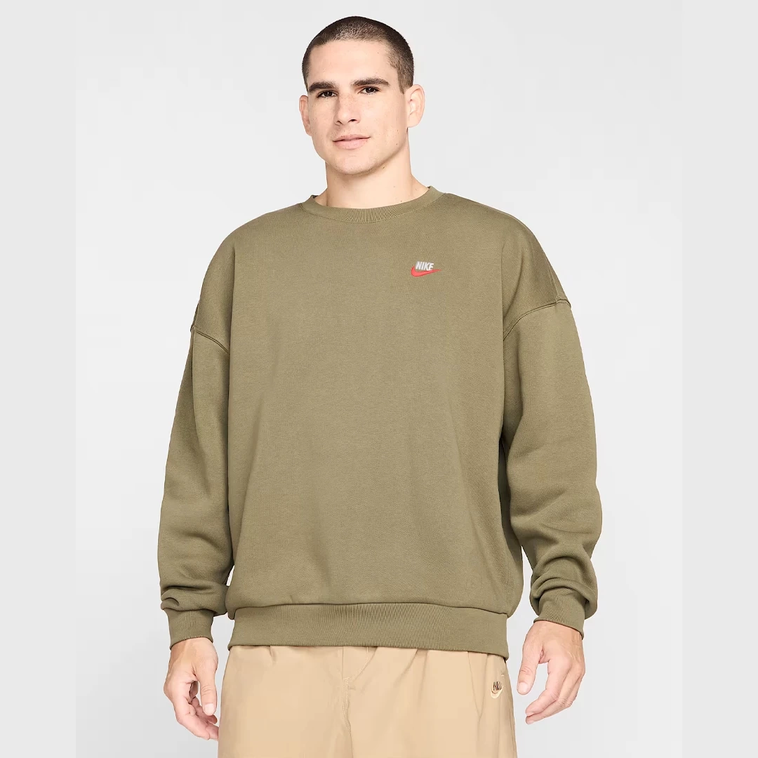 Foundation Club Fleece Sweatshirt Yeşil
