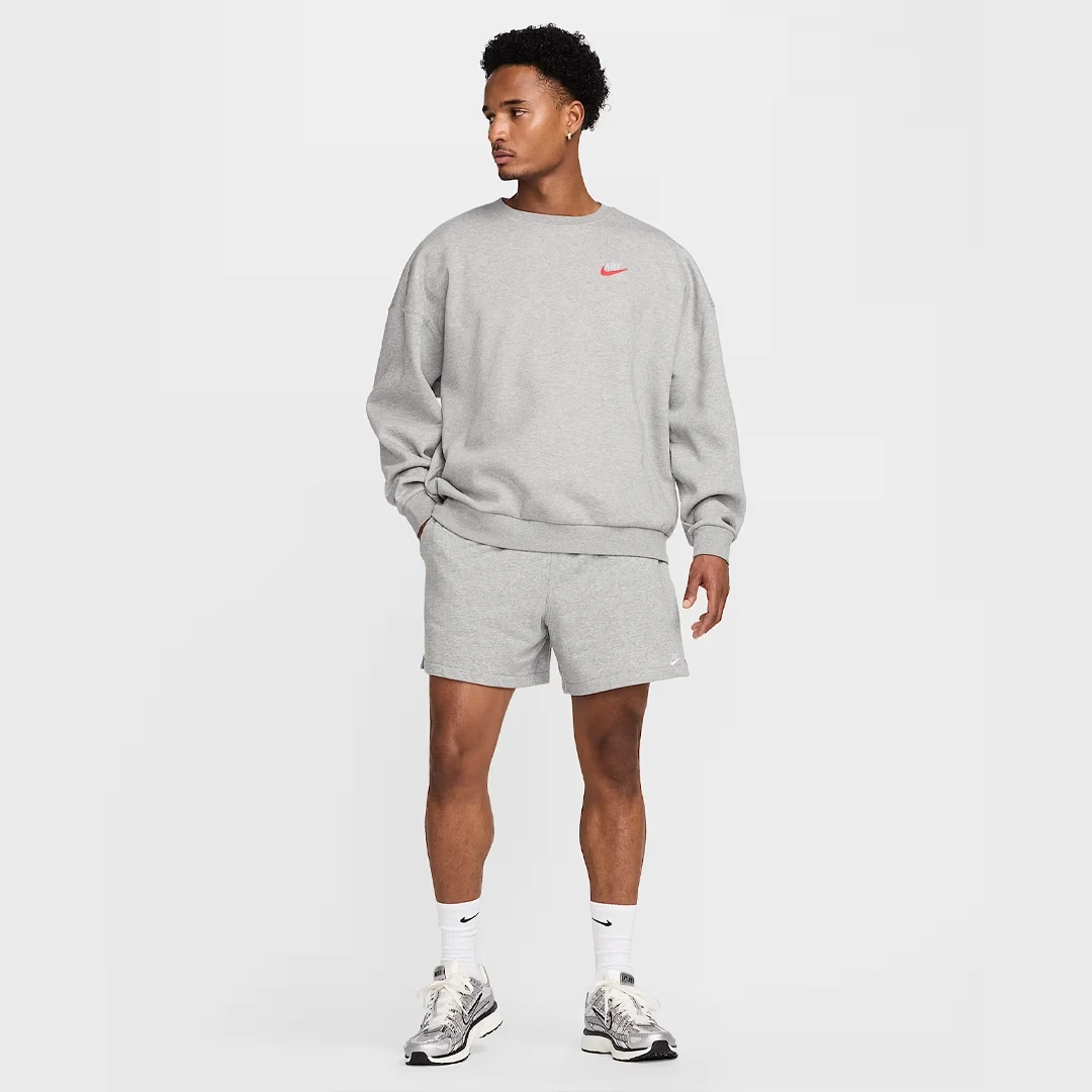 Foundation Club Fleece Sweatshirt Gri