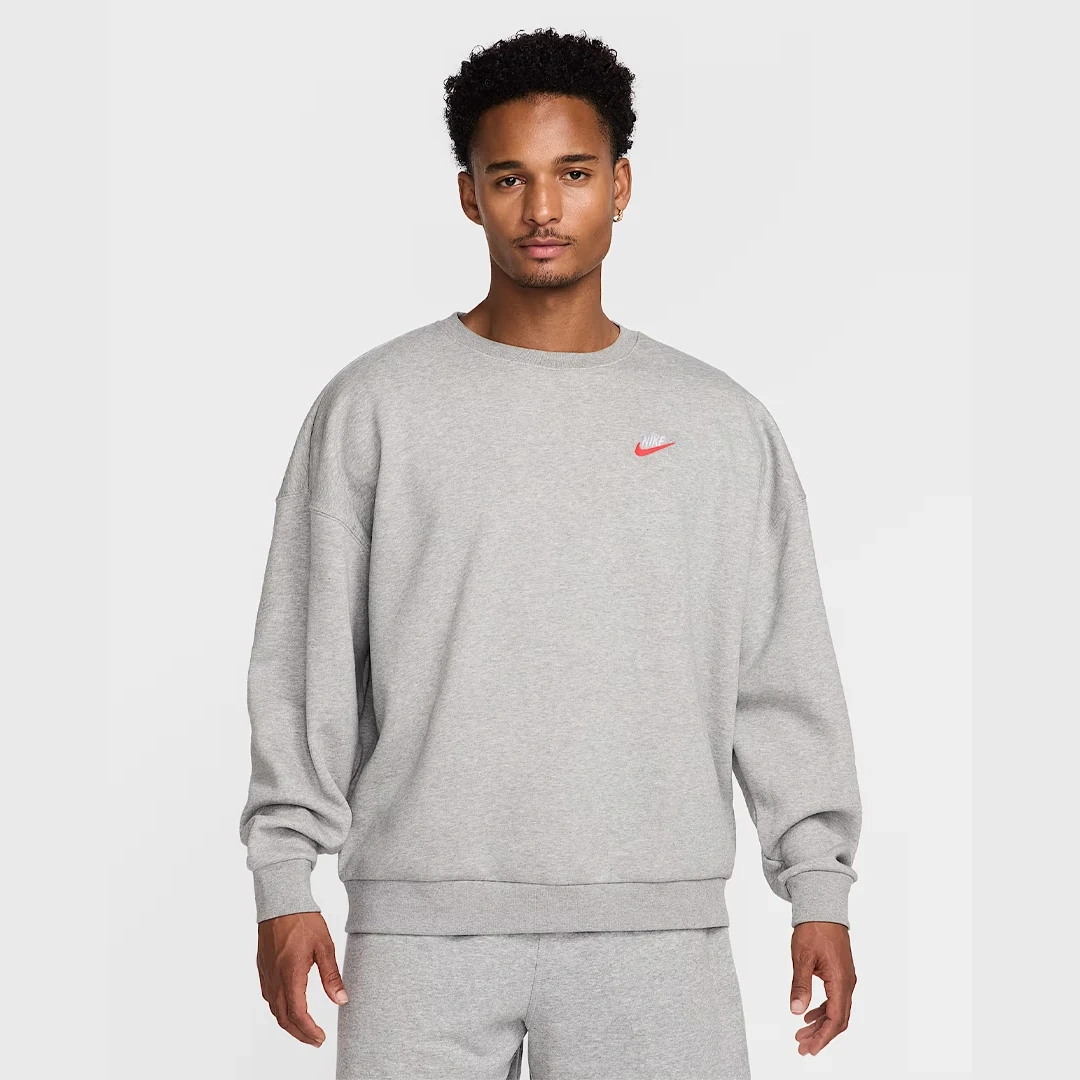 Foundation Club Fleece Sweatshirt Gri