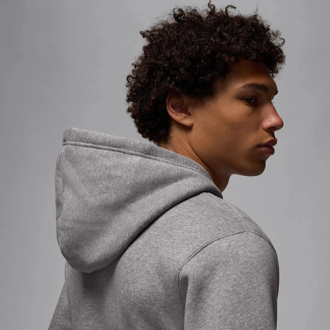 Jordan Brooklyn Fleece Hoodie Gri
