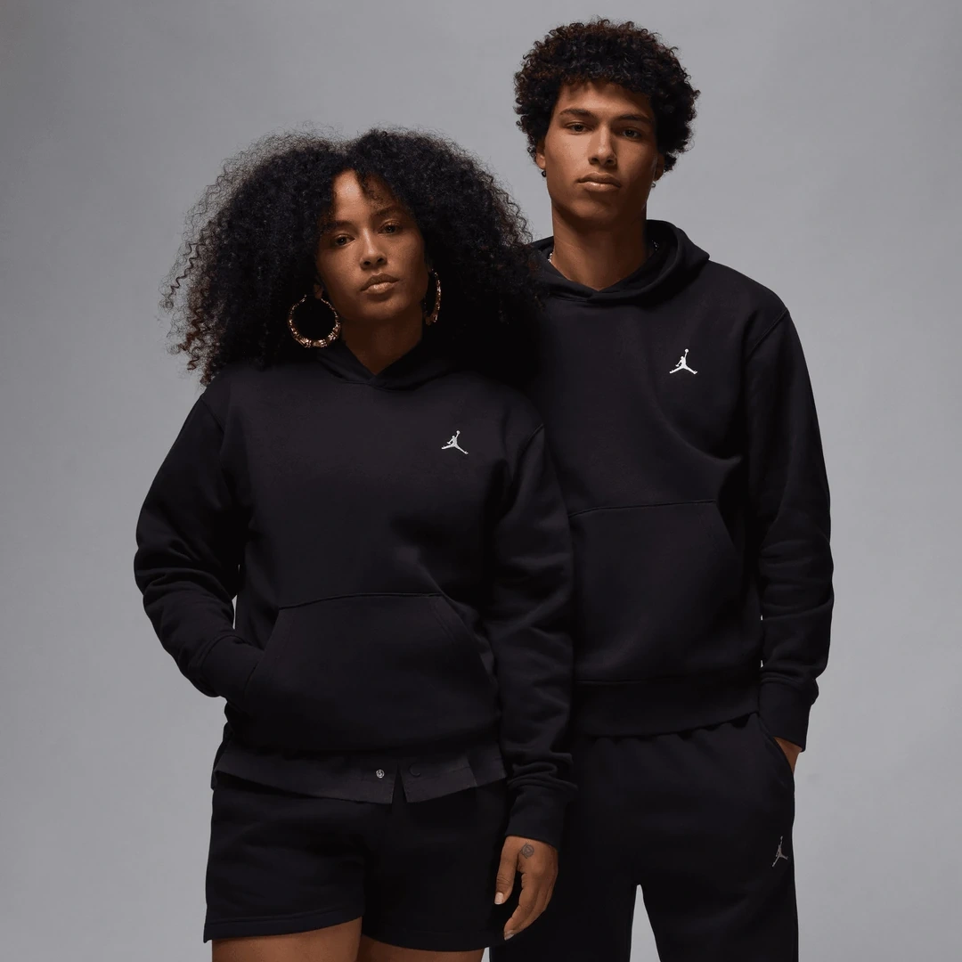 Jordan Brooklyn Fleece Hoodie Siyah