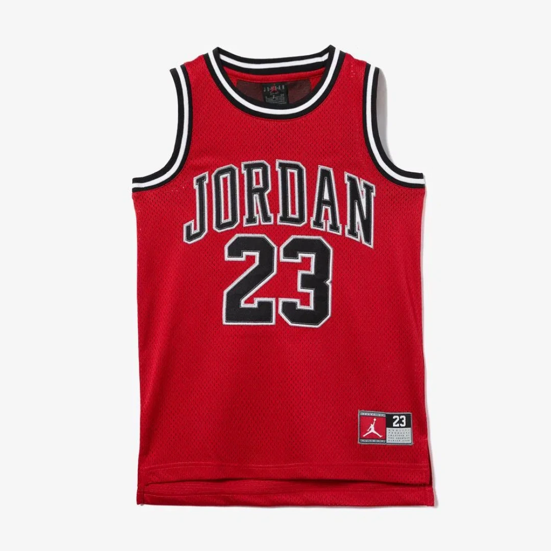 Jumpman 23 Kırmızı Basketbol Forması