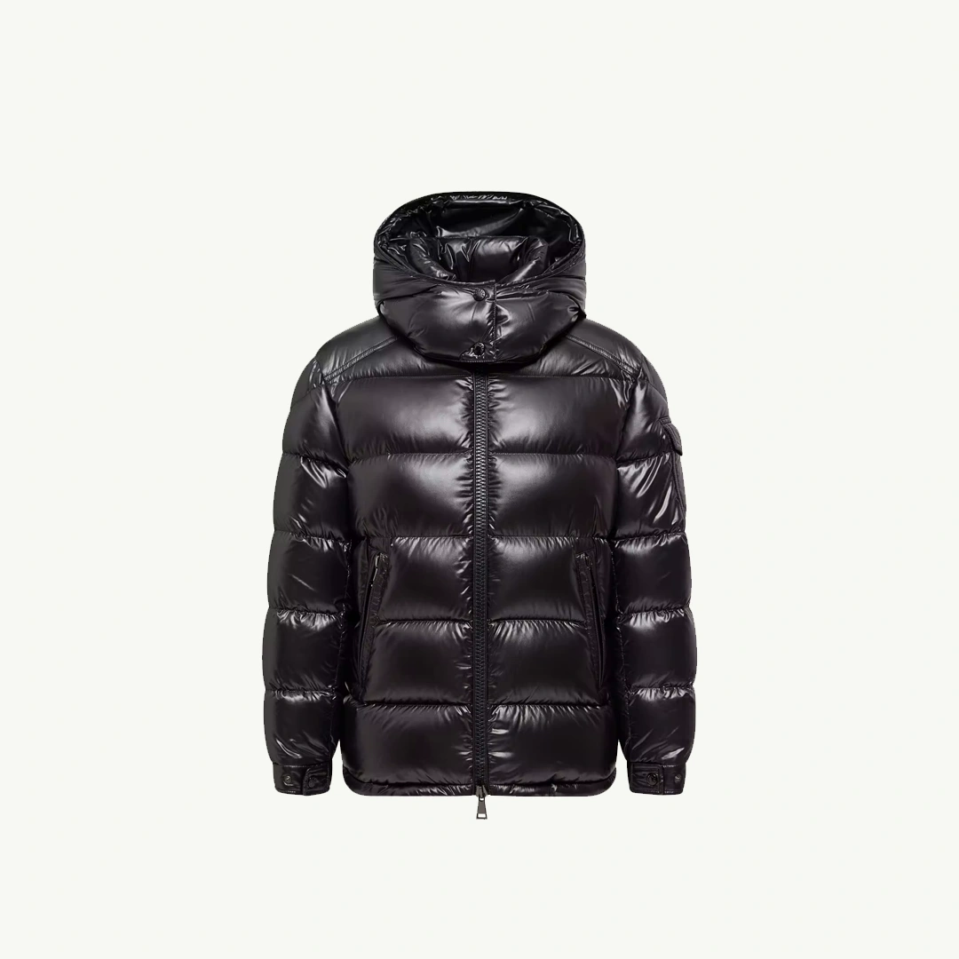 Maire Hooded Short Down Siyah Mont