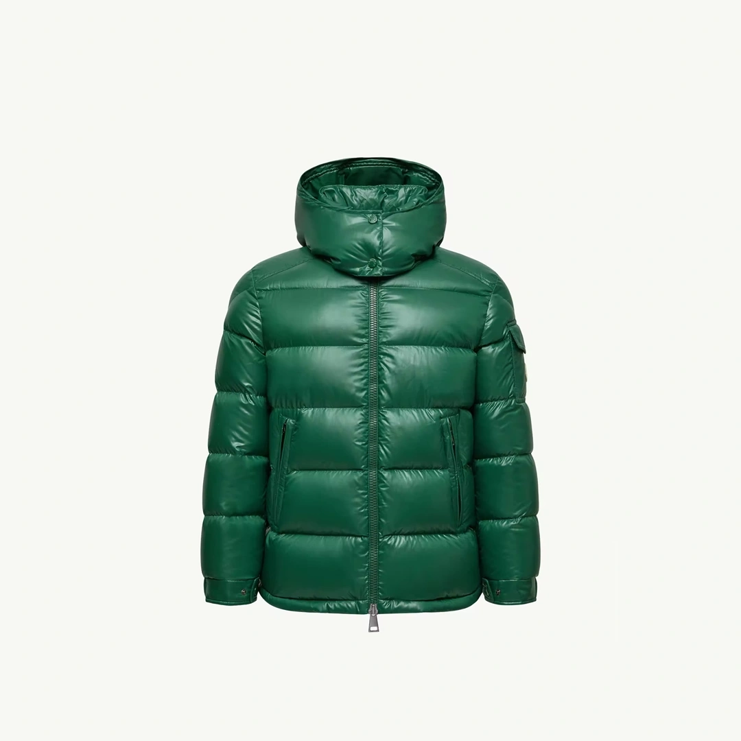 Maire Hooded Short Down Yeşil Mont