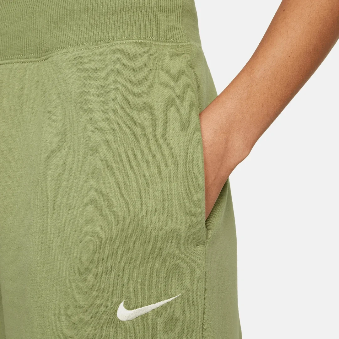 Solo Swoosh Phoenix Fleece Kadın Eşofman Altı Yeşil