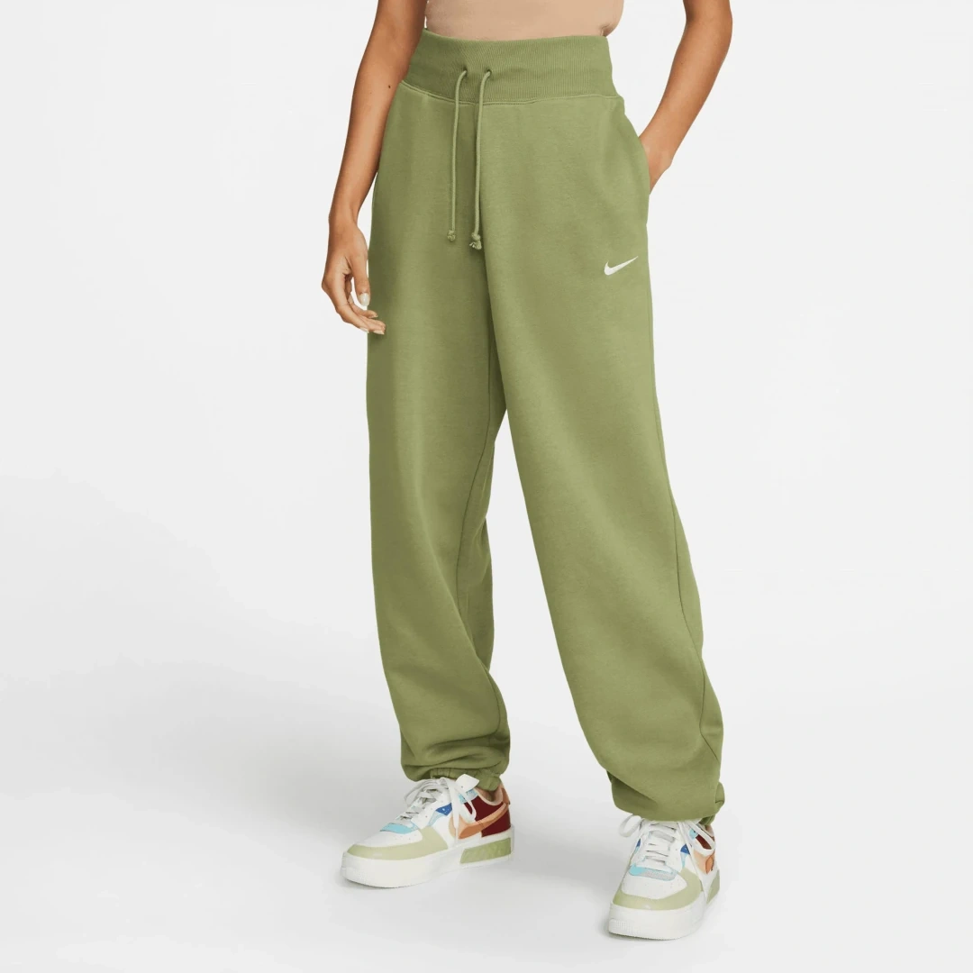 Solo Swoosh Phoenix Fleece Kadın Eşofman Altı Yeşil