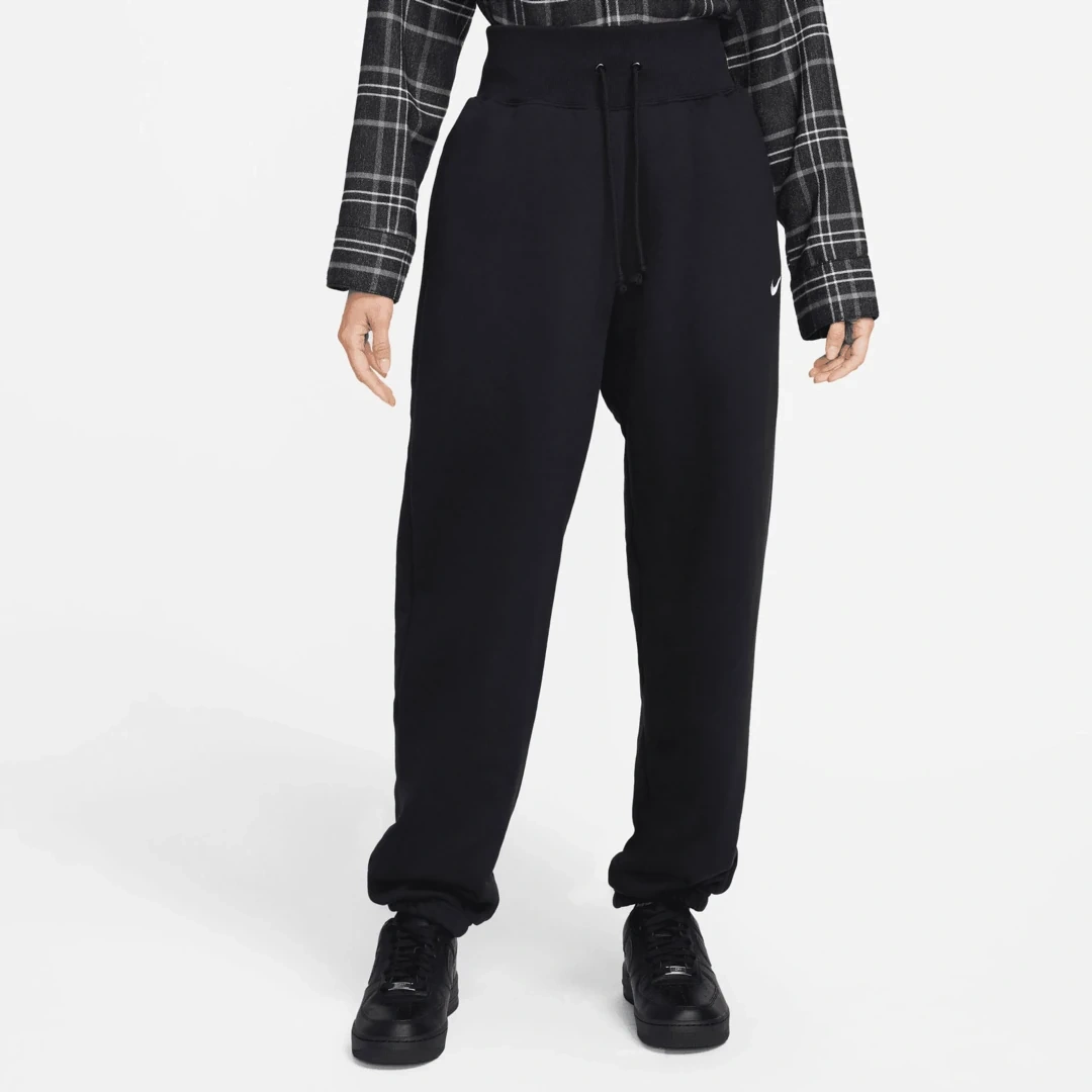 Solo Swoosh Phoenix Fleece Kadın Eşofman Altı siyah