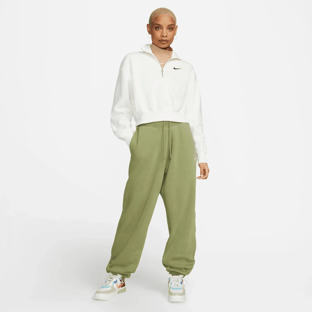 Solo Swoosh Phoenix Fleece Kadın Eşofman Altı Yeşil