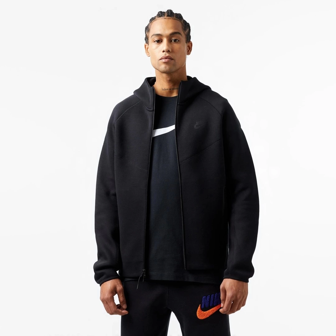 Sportswear Tech Fleece Windrunner Eşofman Üstü Siyah