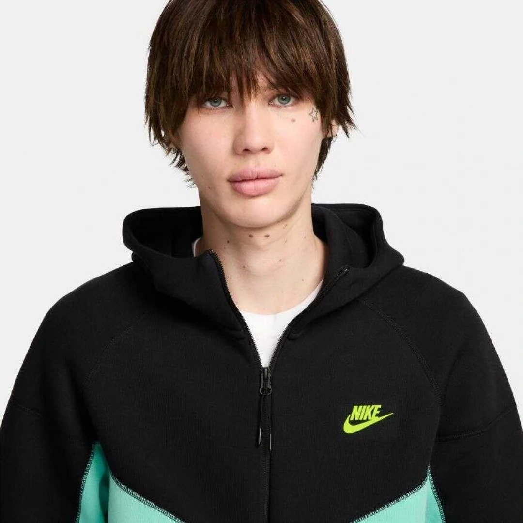 Sportswear Tech Fleece Windrunner Eşofman Üstü Green/Black