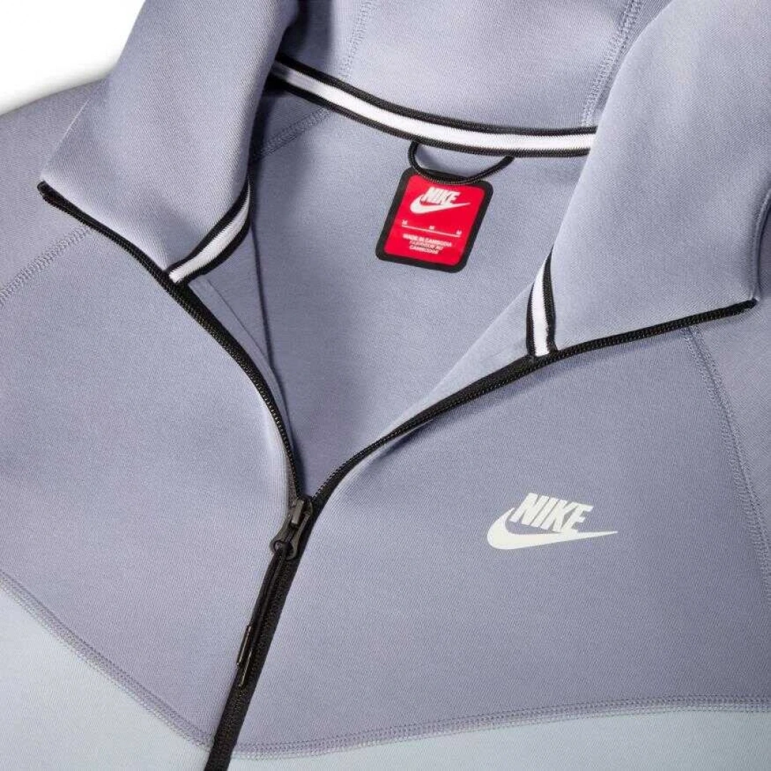 Sportswear Tech Fleece Windrunner Eşofman Üstü Light Armory Blue/Ashen Slate/White