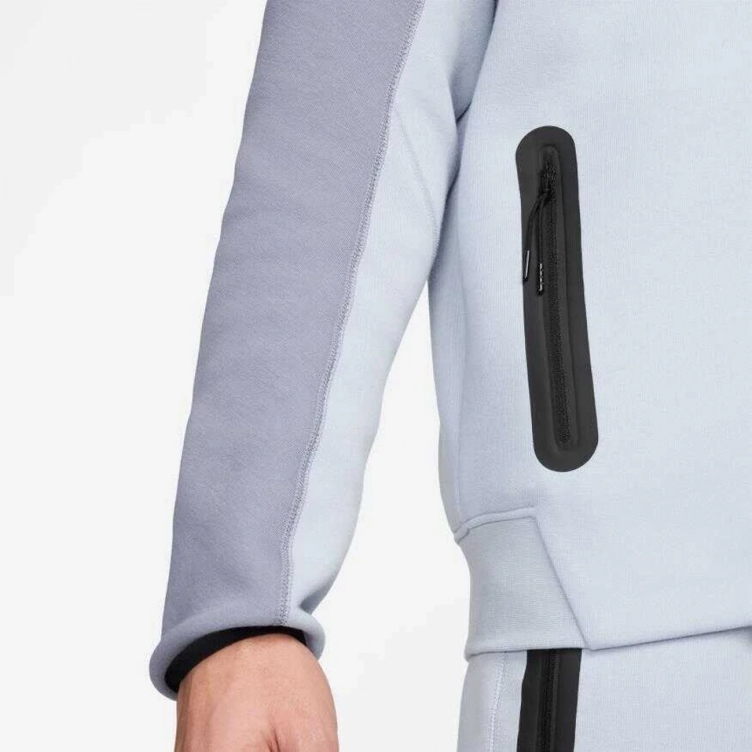 Sportswear Tech Fleece Windrunner Eşofman Üstü Light Armory Blue/Ashen Slate/White