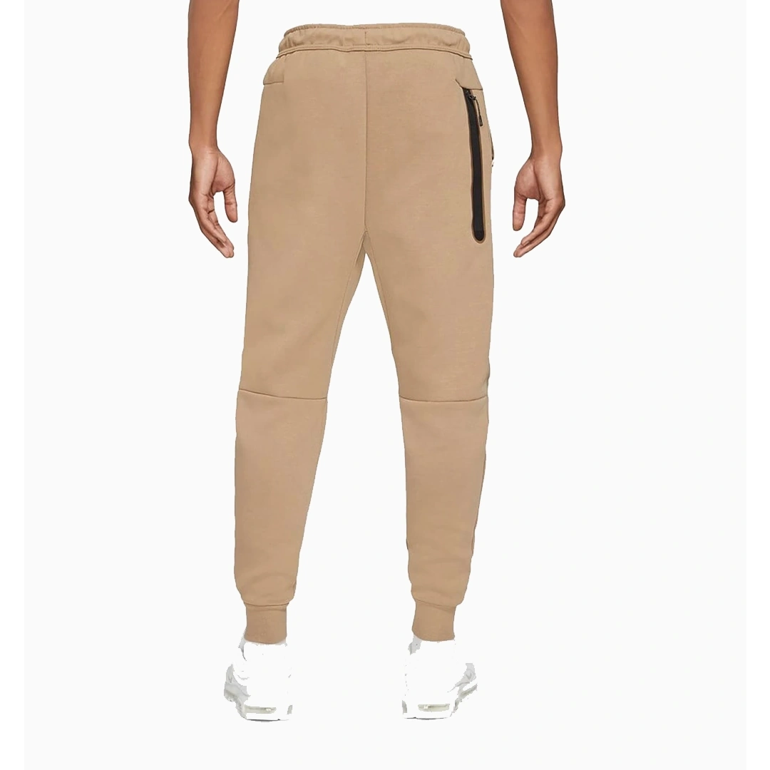 Tech Fleece Kapüşonlu Üst ve Eşofman Altı Brown/White Set