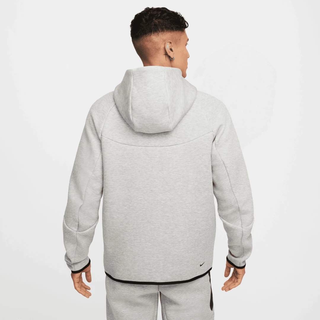 Tech Full-Zip Windrunner Hoodie Dark Grey Heather/Black