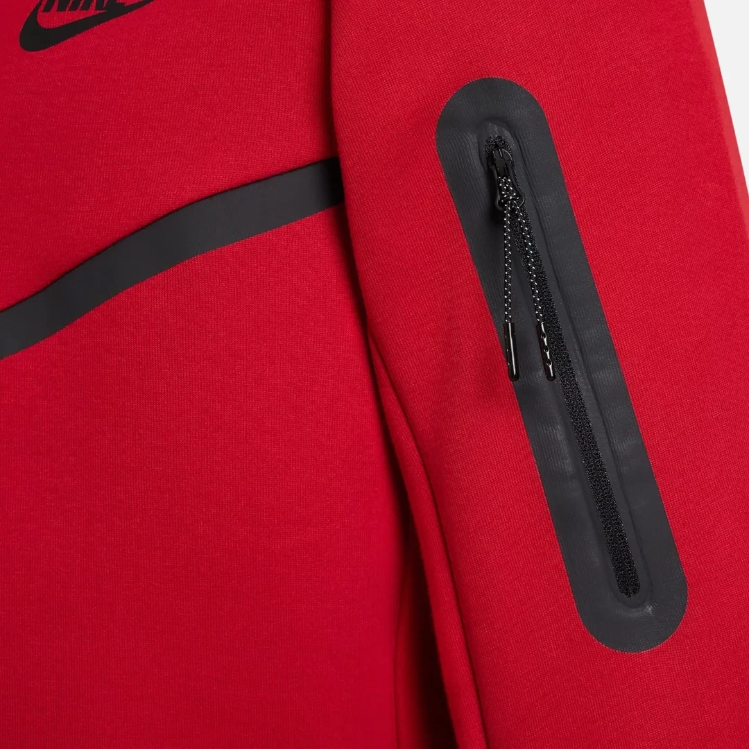 Tech Full-Zip Windrunner Hoodie University Red