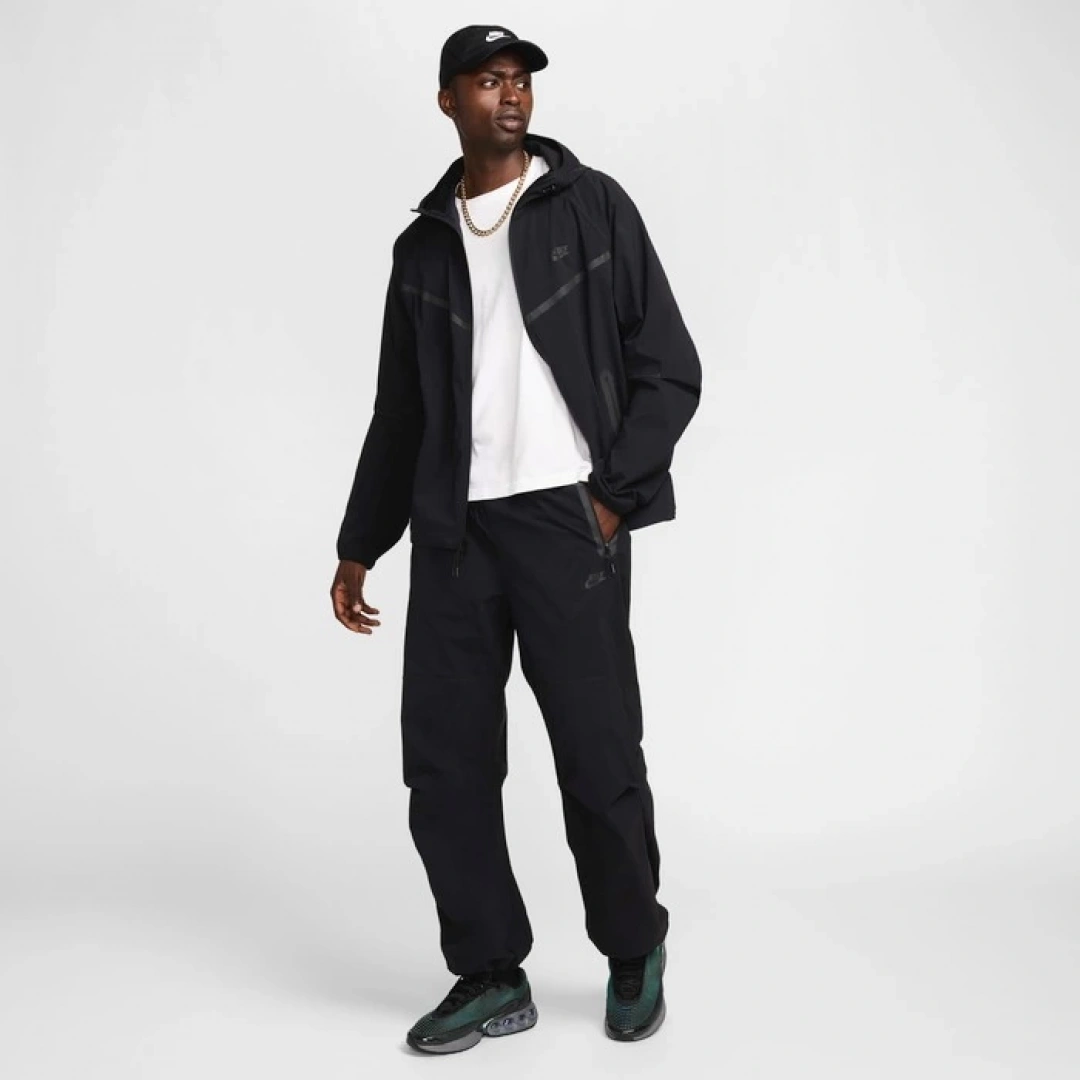Tech Woven Trousers Siyah