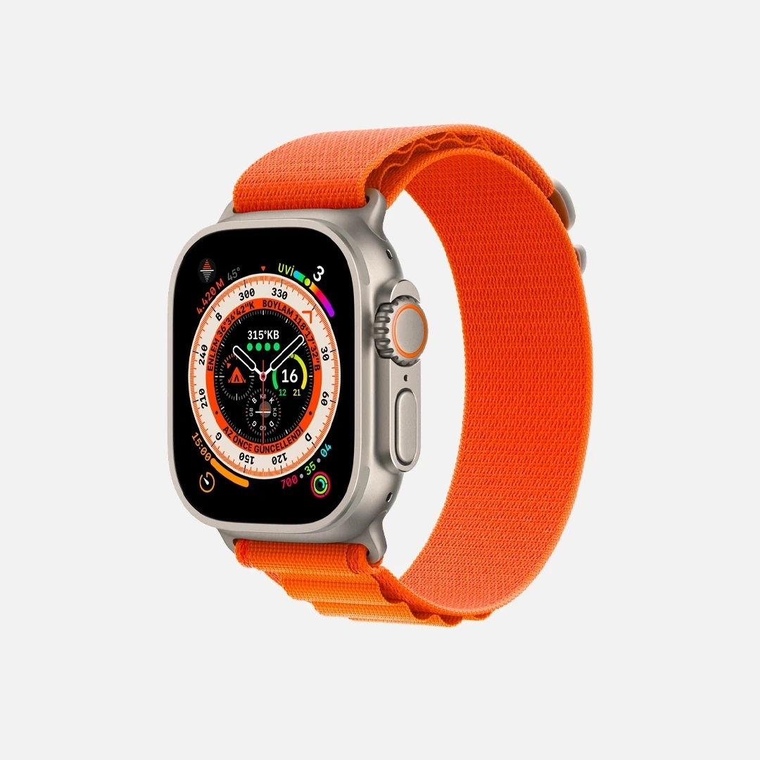 Watch Ultra Titanyum Kasa ve 2 Adet Alpine Loop