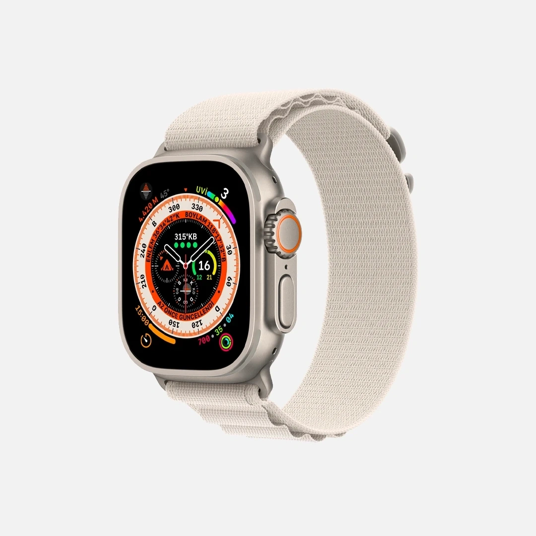 Watch Ultra Titanyum Kasa ve 2 Adet Alpine Loop