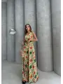 Desenli İspanyol Kuşaklı Tasarım Tulum