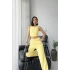 Sarı Halter Fitilli İkili Takım