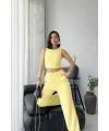 Sarı Halter Fitilli İkili Takım