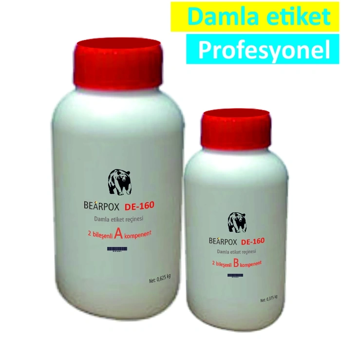 BearPOX DE 160 Damla etiket reçinesi 1 kg Set