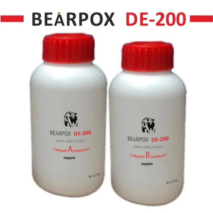 BearPOX DE 200 Damla etiket reçinesi 2 kg Set