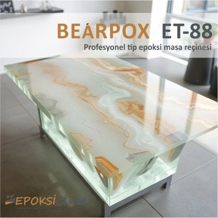 BearPOX ET-88 Masa Döküm Reçinesi 1,3 kg Set