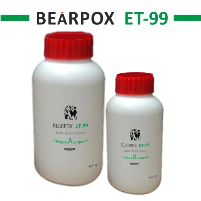 BearPOX ET-99 Masa Döküm Reçinesi 1,5 kg Set