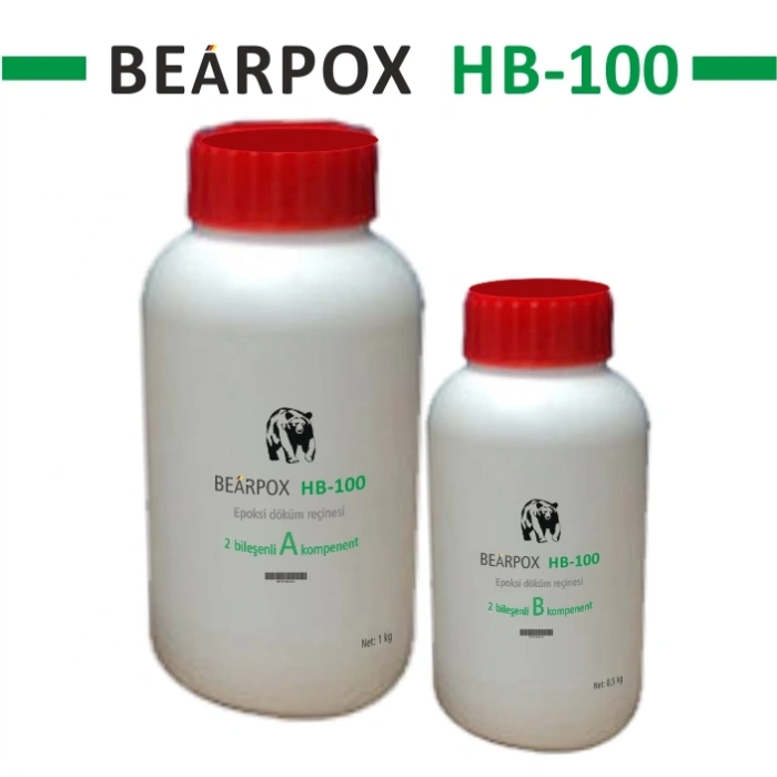 BearPOX HB 100 Hobi ve Sanatsal epoksi reçine 1500 g Set