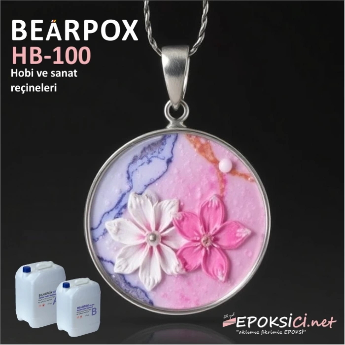 BearPOX HB 100 Hobi ve Sanatsal epoksi reçine 1500 g Set