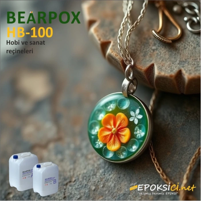 BearPOX HB 100 Hobi ve Sanatsal epoksi reçine 1500 g Set