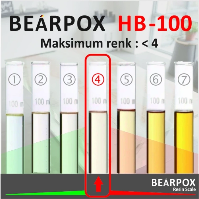 BearPOX HB 100 Hobi ve Sanatsal epoksi reçine 1500 g Set