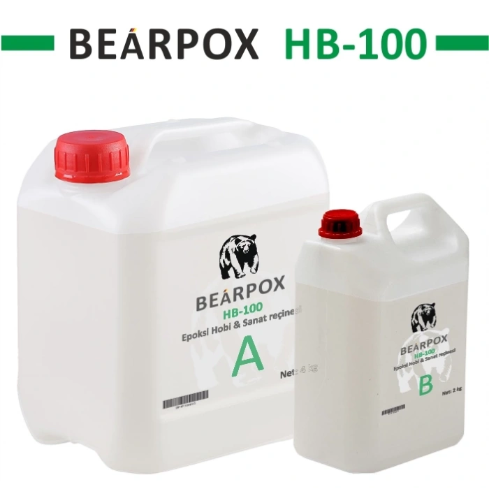 BearPOX HB 100 Hobi ve Sanatsal epoksi reçine 6 kg Set