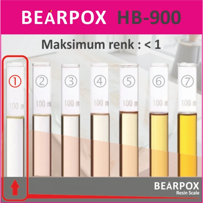 BearPOX HB 900 Hobi ve Sanatsal epoksi reçine 1500 g Set