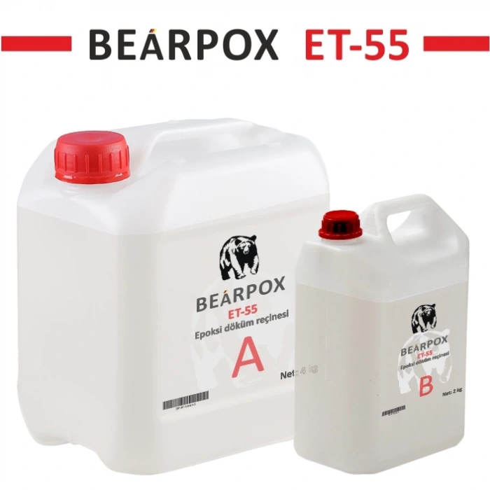 Epoksi Masa Reçinesi BEARPOX ET-55 6 kg