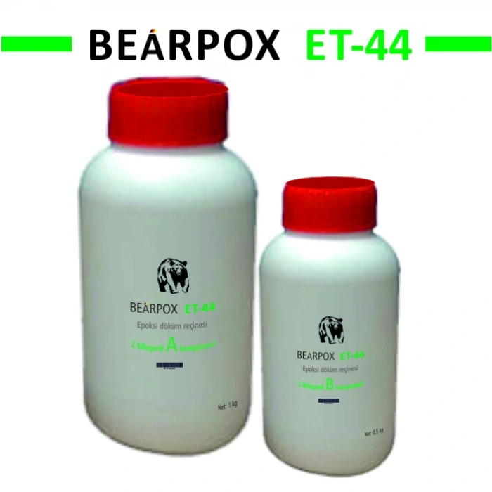 Masa Döküm Reçinesi BearPOX ET-44 1,6 kg Set
