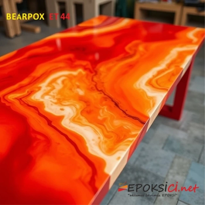 Masa Döküm Reçinesi BearPOX ET-44 1,6 kg Set