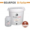 BearPOX B Farbe epoksi zemin boyası 20 kg Set Kırmızı