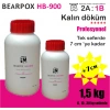 BearPOX HB 900 Hobi ve Sanatsal epoksi reçine 1500 g Set
