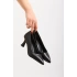 Kadın Klasik Topuklu Ayakkabı 0002 - Siyah Cilt