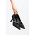 Kadın Klasik Topuklu Ayakkabı 1832 - Siyah