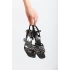 Kadın Klasik 7 cm Topuklu Ayakkabı 1122 - Siyah