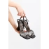 Kadın 7cm Topuklu Ayakkabı BY130 - Siyah